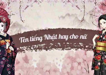 Người Nhật đặt tên con gái thường dùng những từ đẹp đẽ đáng yêu