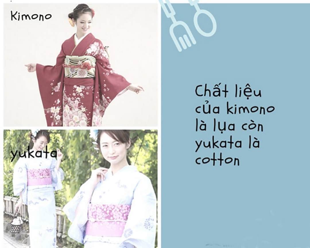 Sự khác biệt giữa kimono và yukata về giày dép