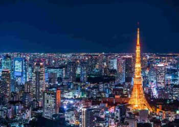 Vị trí của Tháp Tokyo Tower 
