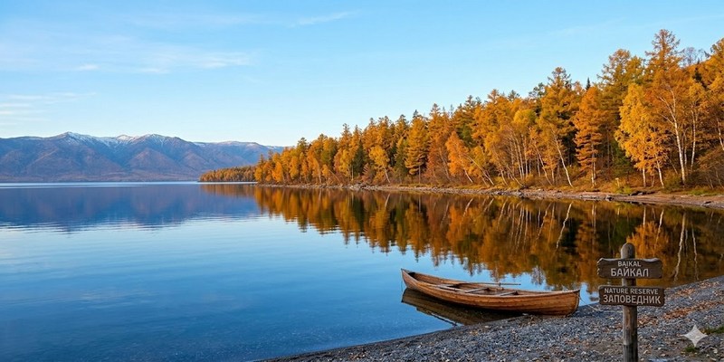 Thiên nhiên kỳ vĩ - Mùa thu vàng bên Hồ Baikal